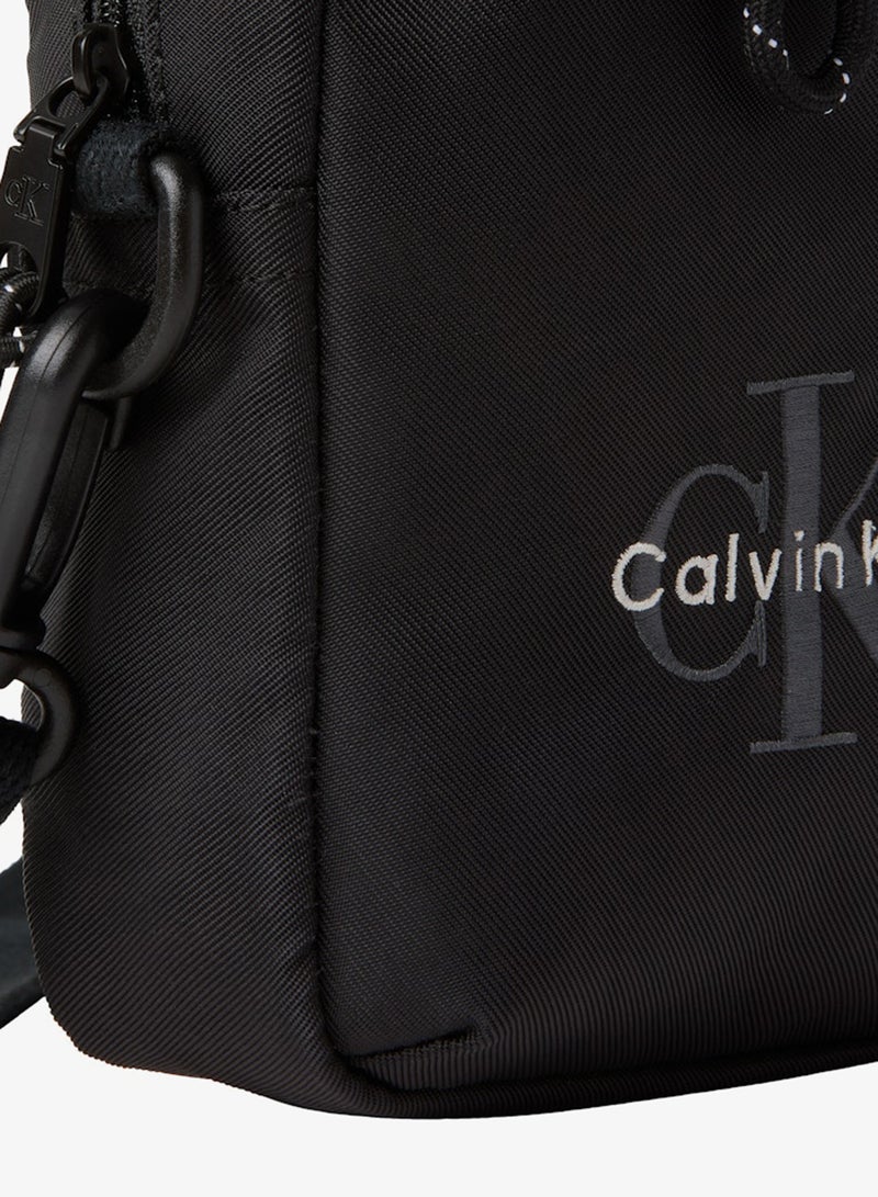 CALVIN KLEIN logo messenger bag - Image 4